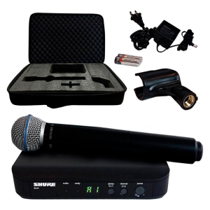 Sistema de Micrófono Inalambrico Shure BLX24/B58 - Imagen 3