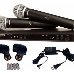 Sistema de Micrófono Inalambrico Shure BLX288/PG58 - Imagen 2