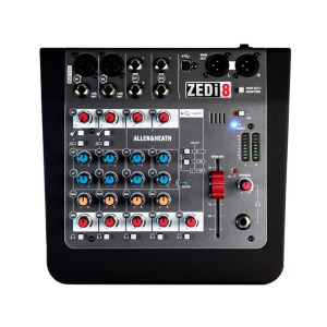 Mezcladora Analógica 8 Canales Allen & Heath ZEDi8