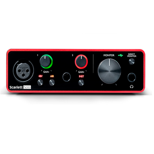Interface Focusrite  Scarlett Solo MOSC0024