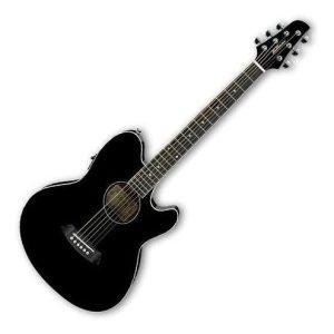 Guitarra Electroacustica Ibanez Negra TCY10E-BK - Imagen 1