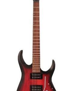 Guitarra Electrica CORT x100 Vino Sombreado Mate OPBB - Imagen 3