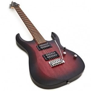 Guitarra Electrica CORT x100 Vino Sombreado Mate OPBB