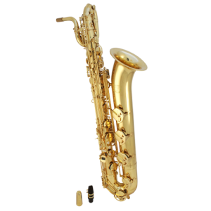 Saxofón baritono MI Bemol con estuche, laqueado 6431L