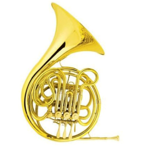 Corno francés SIB/FA Blessing con estuche, laqueado-doble 6440L-1