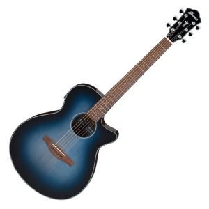 Guitarra Electroacústica Ibanez "AEG" Azul Sombeado AEG50-IBH